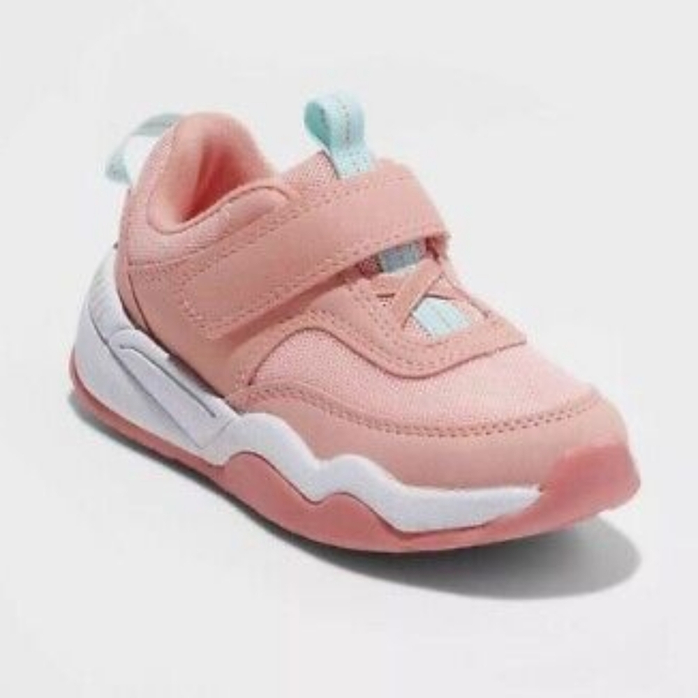 Cat & Jack Toddler girls Bowie Sneaker size 7 in Blush